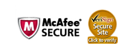BBB, McAfee Secure, VeriSign Secure
