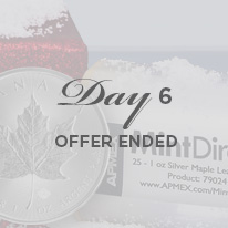Day 6 - 2014 1 oz Silver Canadian Maple Leaf Day 6 - 2014 1 oz Silver Canadian Maple Leaf