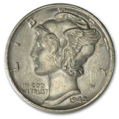 The 1942/1 Mercury Dime Overdate