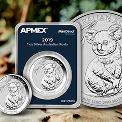 Perth Mint’s Silver Koala Series Continues at APMEX