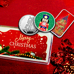 Exclusive Colorized Bars and Rounds Introduced at APMEX for 2018 Holiday Season
